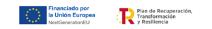 Logotipo de Financiado por la Unión Europea y Logotipo de Plan de Recuperación Transformación y Resiliencia